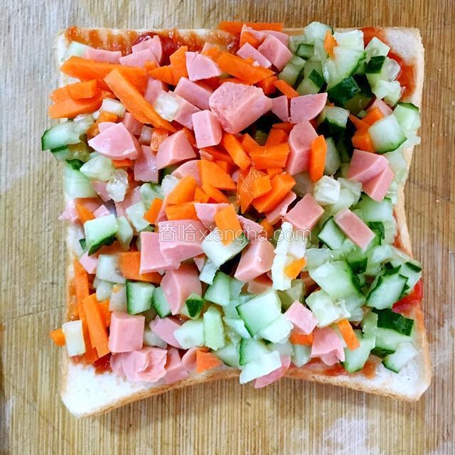 加上蔬菜