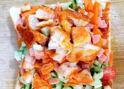 奥尔良鸡柳吐司披萨的做法图解8