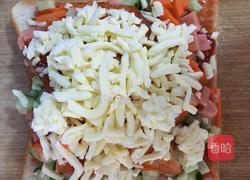 奥尔良鸡柳吐司披萨的做法图解9