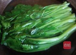 白灼菜心的做法图解2