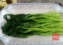 白灼菜心的做法图解4