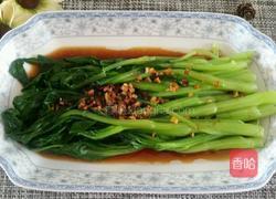 白灼菜心的做法图解7