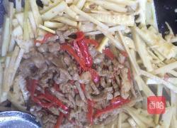 竹笋炒肉的做法图解7