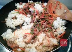 牛肉炒饭的做法图解6