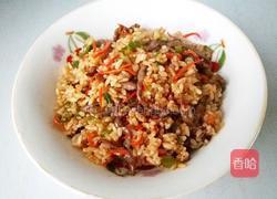 牛肉炒饭的做法图解9