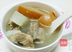 雪梨萝卜排骨汤的做法图解7