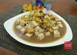 香芒牛肉焖豆腐的做法图解12