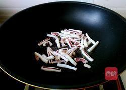 芝士打糕条炒鱿鱼的做法图解4
