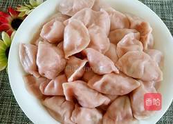 火龙果皮饺子的做法图解4