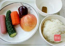 咖喱苹果炒饭的做法图解1