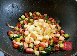 咖喱苹果炒饭的做法图解8