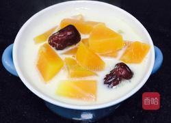 木瓜炖牛奶的做法图解7