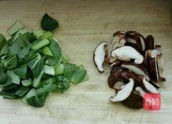 蚝油香菇油菜家庭版的做法图解1