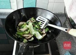 蚝油香菇油菜家庭版的做法图解6