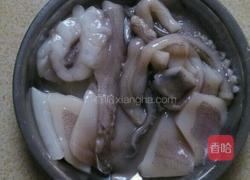 鱿鱼炒红椒的做法图解4