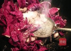 糖醋紫甘蓝的做法图解6