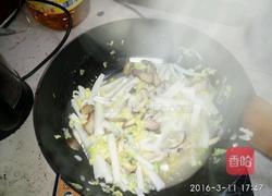 腊肉炒年糕的做法图解6