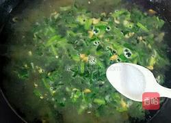 菠菜鸡蛋疙瘩汤的做法图解4