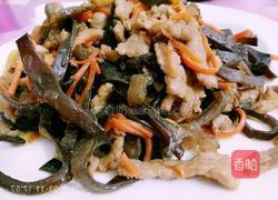 双丝炒肉（家常版）的做法图解7