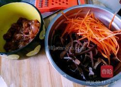 双丝炒肉（家常版）的做法图解1