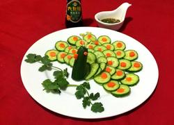 孔雀开屏～凉拌黄瓜片