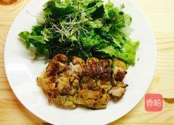 香烤黄芥末酱鸡胸排的做法图解4