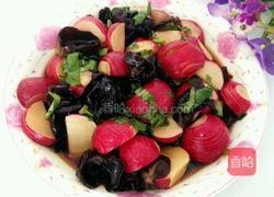 樱桃萝卜拌木耳的做法图解11