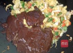 尖椒鸡蛋打卤面的做法图解5