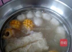 肉羹火锅料面条的做法图解3