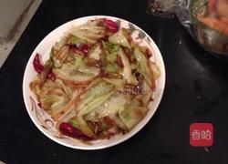 蚝油手撕包菜的做法图解5