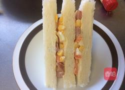 沙拉三明治的做法图解6
