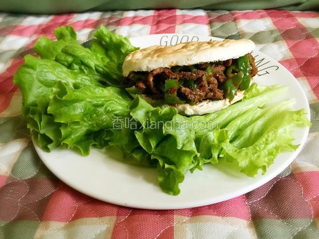 孜然牛肉夹膜