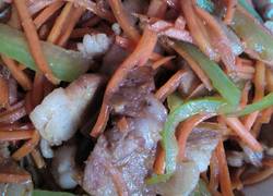 尖椒胡萝卜炒肉