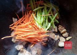 尖椒胡萝卜炒肉的做法图解5