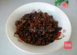 Zhajiang, purple sweet potato noodles recipe illustration 12