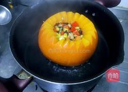 什锦南瓜蒸饭的做法图解7