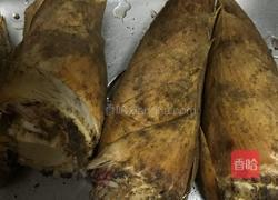 腊肉炖毛笋的做法图解1