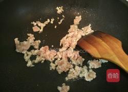 白灼生菜炒肉末的做法图解10