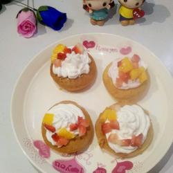 草莓芒果奶油小蛋糕的做法[图]