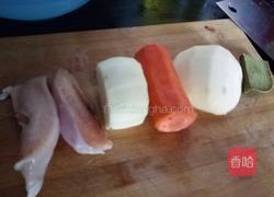 大白暖心咖喱的做法图解1