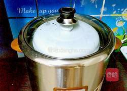 杏汁燉燕窩桃膠的做法图解7