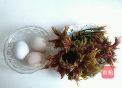 香椿炒鸡蛋的做法图解1