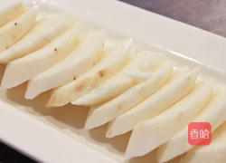 黄瓜炒山药片的做法图解2