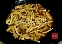 白玉菇炒肉的做法图解6
