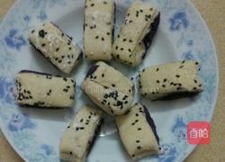 炸紫薯面卷的做法图解7