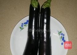 紫茄烧肉末的做法图解1