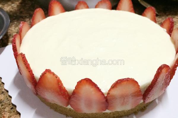 草莓冻芝士蛋糕(不用烤箱)