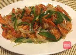 香煎大虾的做法图解8