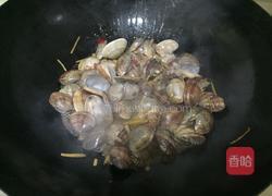 爆炒花蛤的做法图解5