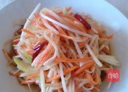 爽口萝卜丝的做法图解5